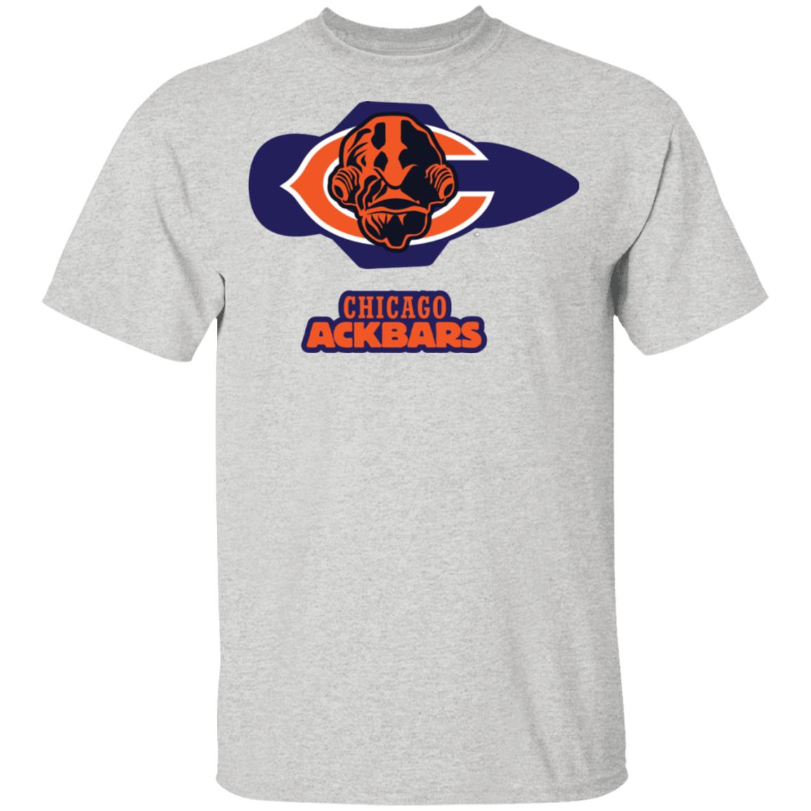 Chicago Ackbars Star Wars Mashup T-Shirt Chicago Ackbars Star Wars Mashup T-Shirt