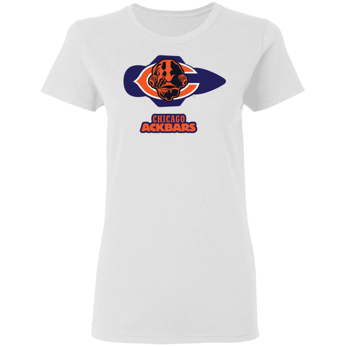 Chicago Ackbars Star Wars Mashup T-Shirt Chicago Ackbars Star Wars Mashup T-Shirt