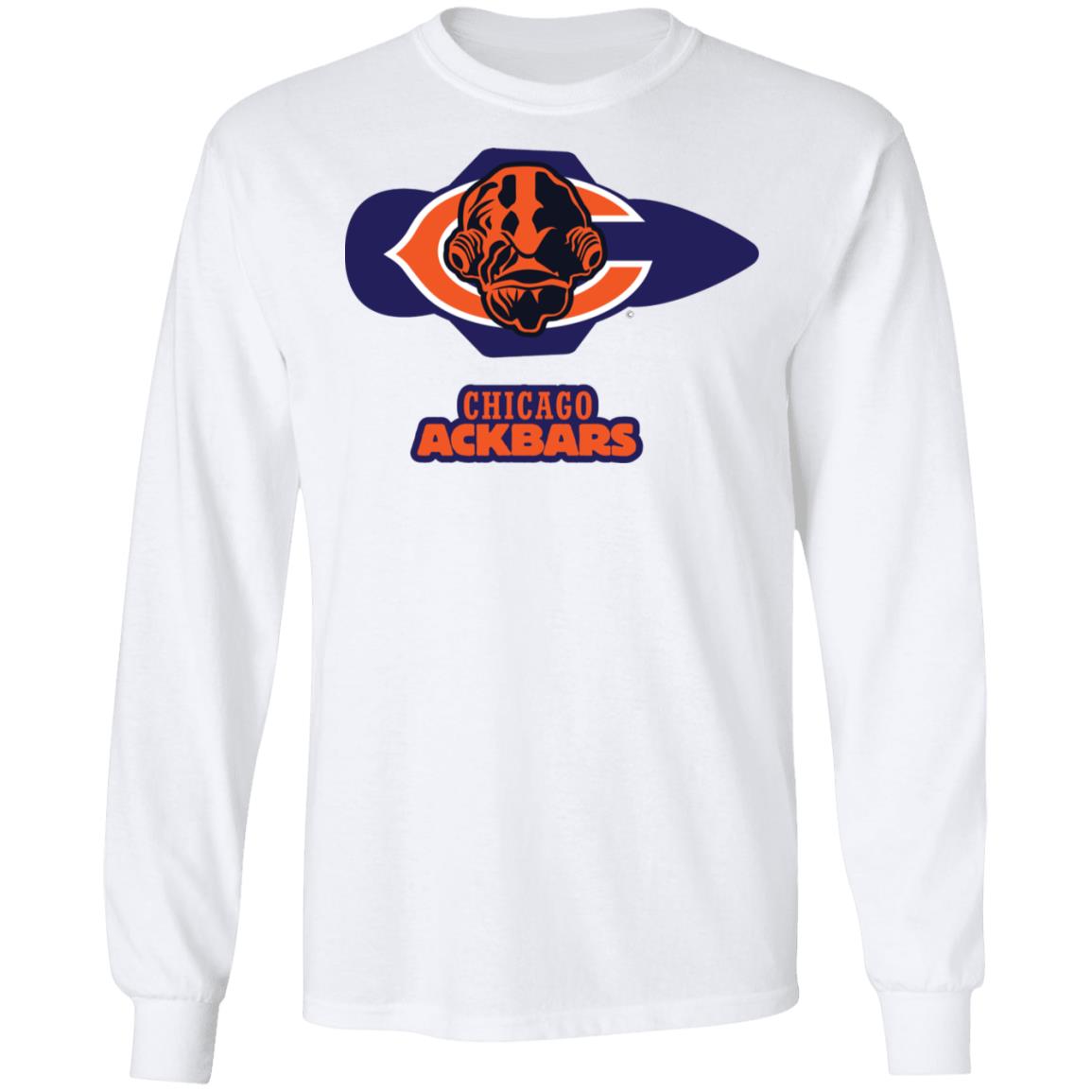 Chicago Ackbars Star Wars Mashup T-Shirt Chicago Ackbars Star Wars Mashup T-Shirt