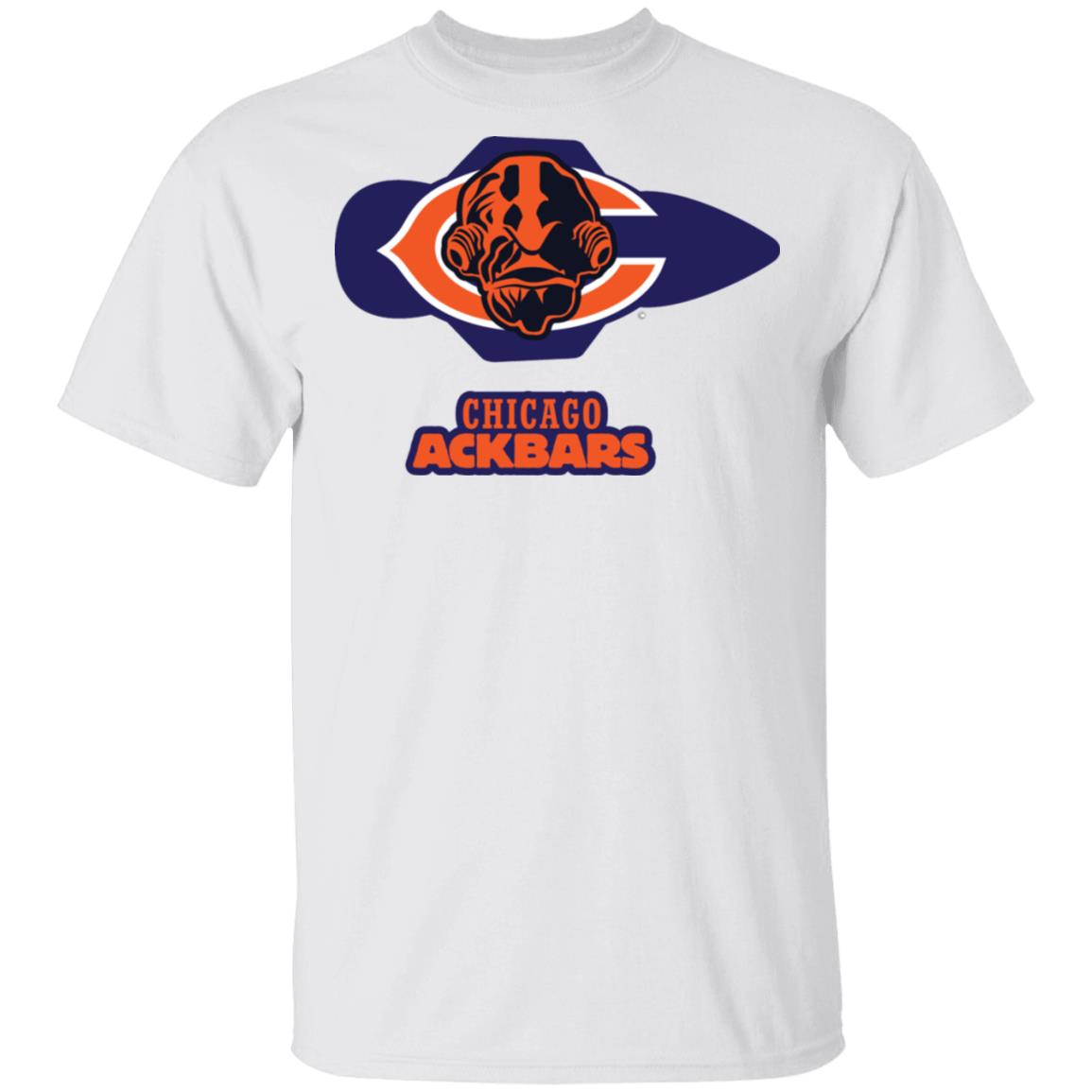 Chicago Ackbars Star Wars Mashup T-Shirt Chicago Ackbars Star Wars Mashup T-Shirt