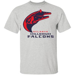 Atlanta Millennium Falcons Star Wars Mashup T-Shirt
