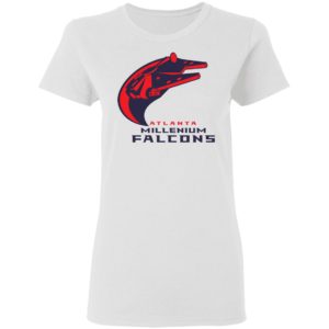 Atlanta Millennium Falcons Star Wars Mashup T-Shirt