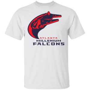 Atlanta Millennium Falcons Star Wars Mashup T-Shirt