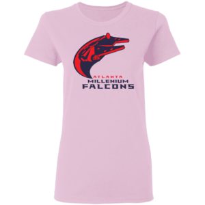 Atlanta Millennium Falcons Star Wars Mashup T-Shirt