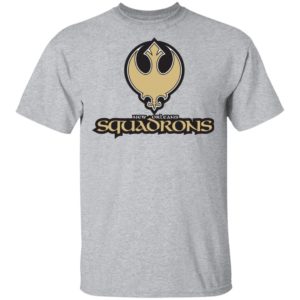 New Orleans Squadrons Star Wars Mashup T-Shirt