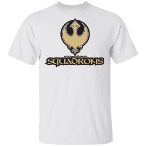 New Orleans Squadrons Star Wars Mashup T-Shirt