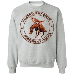 American By Birthday Cowgirl By Choice Horse Shirt