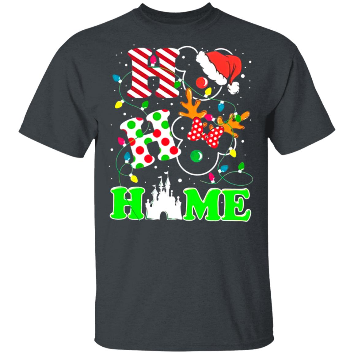 Ho Ho Home Mickey Mouse Christmas Light Sweatshirt