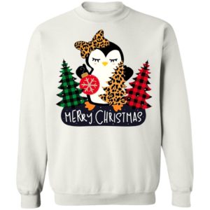 Penguin Merry Christmas Tree Ball Sweatshirt