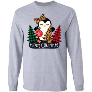 Penguin Merry Christmas Tree Ball Sweatshirt