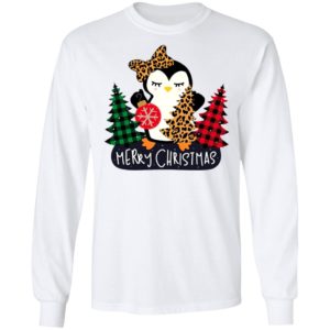 Penguin Merry Christmas Tree Ball Sweatshirt