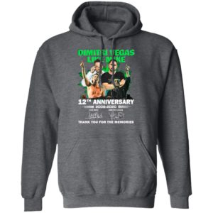 Dimitri Vegas Like Mike 12th Anniversary 2008 2020 Thank You For The Memories Signatures Shirt