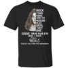 Rock In Peace Eddie Van Halen 1955 2020 Thank You For The Memories Signature Shirt