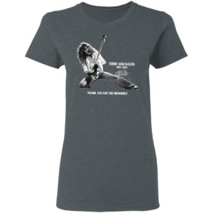 Eddie Van Halen 1955 2020 Thank You For The Memories Signature Shirt