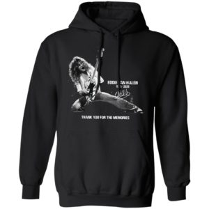 Eddie Van Halen 1955 2020 Thank You For The Memories Signature Shirt