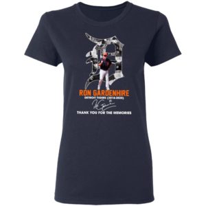 Ron Gardenhire Detroit Tigers 2018 2020 Thank You For The Memories Signature Shirt