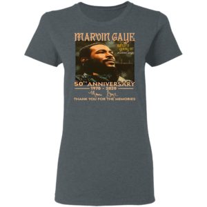 Marvin Gaye What’s Going On Marvin Gaye 50th Anniversary 1970 2020 Thank You For The Memories Signature Shirt