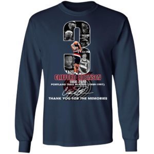 3 Clifford Robinson 1996 2020 Portland Trail Blazers 1989 1997 Thank You For The Memories Signature Shirt