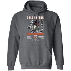 Gale Sayers 40 Thank You For The Memories 1943 2020 Signature Shirt