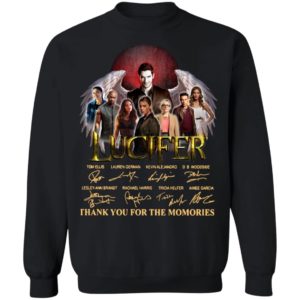 Lucifer Thank You For The Memories Signatures Shirt