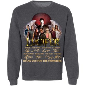 Lucifer Thank You For The Memories Signatures Shirt