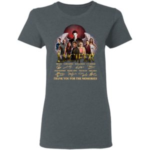 Lucifer Thank You For The Memories Signatures Shirt