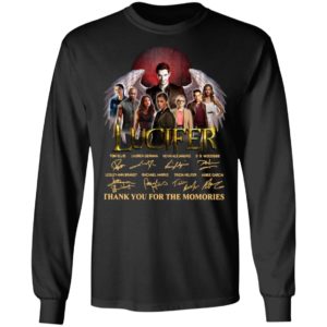 Lucifer Thank You For The Memories Signatures Shirt