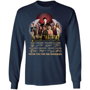 Lucifer Thank You For The Memories Signatures Shirt