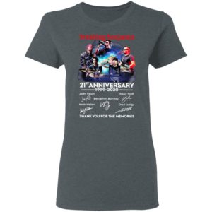 reaking Benjamin 21st Anniversary 1999 2020 Thank You For The Memories Signatures Shirt