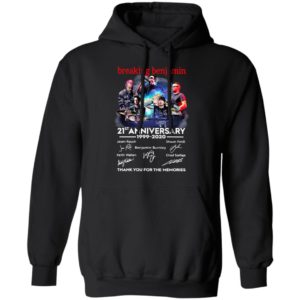 reaking Benjamin 21st Anniversary 1999 2020 Thank You For The Memories Signatures Shirt