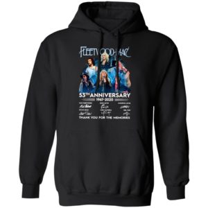 Fleetwood Mac 53th Anniversary 1967 2020 Thank You For The Memories Signatures Shirt