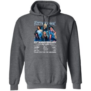 Fleetwood Mac 53th Anniversary 1967 2020 Thank You For The Memories Signatures Shirt