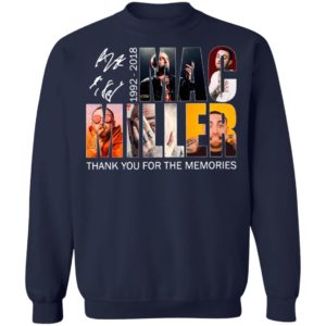Mac Miller 1992 2018 Thank You For The Memories Signature Shirt
