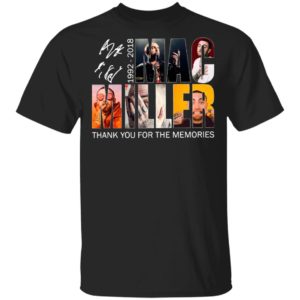 Mac Miller 1992 2018 Thank You For The Memories Signature Shirt