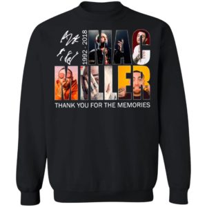 Mac Miller 1992 2018 Thank You For The Memories Signature Shirt