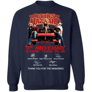 The Dukes Of Hazzard 15th Anniversary 147 Episodes 7 Seasons 2005 2020 Thank You For The Memories Signatures Shirt