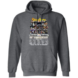 Pittsburgh Steelers 88th Anniversary 1933 2021 Thank You For The Memories Signatures Shirt