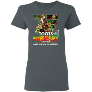 Official 77 Toots Hibbert 1942 2020 Toots And The Maytals Thank You For The Memories Signature Shirt