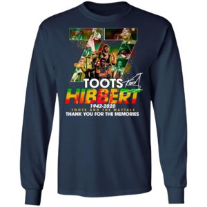 Official 77 Toots Hibbert 1942 2020 Toots And The Maytals Thank You For The Memories Signature Shirt
