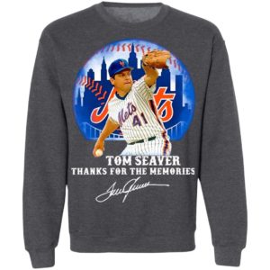 Tom Seaver Thank You For The Memories Signature Shirt