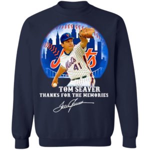 Tom Seaver Thank You For The Memories Signature Shirt
