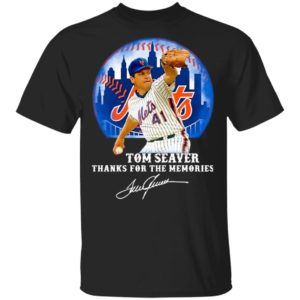 Tom Seaver Thank You For The Memories Signature Shirt
