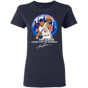 Tom Seaver Thank You For The Memories Signature Shirt