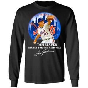 Tom Seaver Thank You For The Memories Signature Shirt