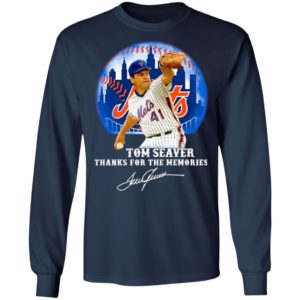 Tom Seaver Thank You For The Memories Signature Shirt