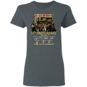 Pirates Of The Caribbean 17th Anniversary 2003 2020 Thank You For The Memories Signatures Shirt