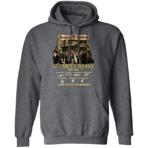 Pirates Of The Caribbean 17th Anniversary 2003 2020 Thank You For The Memories Signatures Shirt