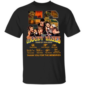The Moody Blues 56 Years Of 1964 2020 Thank You For The Memories Signatures Shirt