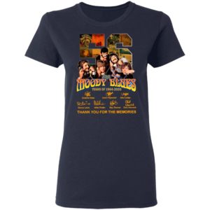 The Moody Blues 56 Years Of 1964 2020 Thank You For The Memories Signatures Shirt