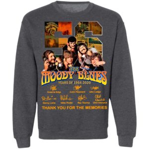 The Moody Blues 56 Years Of 1964 2020 Thank You For The Memories Signatures Shirt